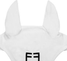 Produktbild von Fliegenhaube für Pferde in der White Line Technik Edition Equestro