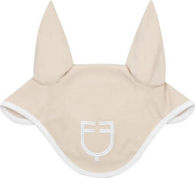 Produktbild von Fliegenhaube für Pferde in der White Line Technik Edition Equestro