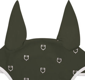 Produktbild von Fliegenhaube für Pferde in der White Line Technik Edition Equestro