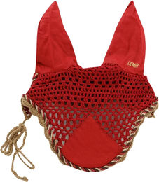 Produktbild von Fliegenhaube für Pferde mit Kordel Derby