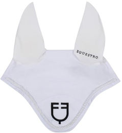 Fliegenhaube für Pferde mit Zugband Equestro – Bild 1 von 4