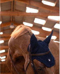 Produktbild von Fliegenhaube für Pferde Samshield Flyshield Fly Veil Swarovski