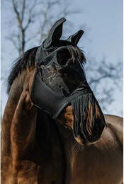 Produktbild von Fliegenmaske Equithème mit Fransen