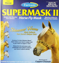 Produktbild von Fliegenmaske mit Ohrenschutz Farnam Supermask II Horse Horse