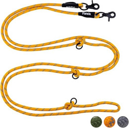Produktbild von Floxik Premium Führleine für Hunde 3m verstellbar orange - 3 m