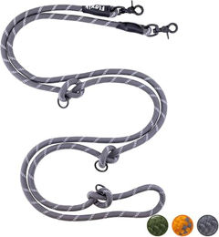 Floxik Premium Führleine für Hunde grau 3m verstellbar - 3 m – Bild 1 von 8