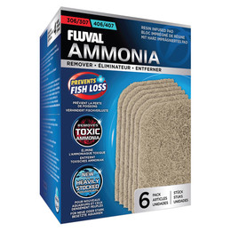 Produktbild von Fluval Ammoniak Entferner Pads für Außenfilter 307/407 - 6 x 500 g