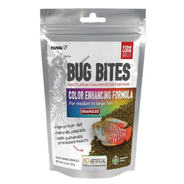 Produktbild von Fluval Bug Bites Fischfutter mit Insektenlarven - 125 g