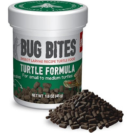 Produktbild von Fluval Bug Bites Schildkrötenfutter - 45 g