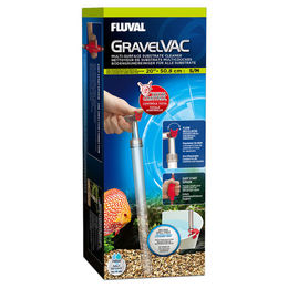 Fluval GravelVac Mulmsauger Aquarienkiesreiniger mittel/groß durchsichtig/rot – Bild 1 von 4