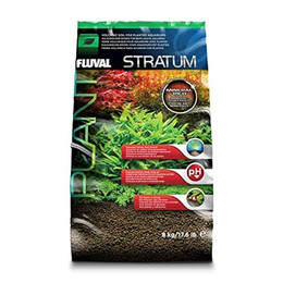 Produktbild von Fluval Stratum Bodengrund für Aquarien Pflanzen und Garnelen - 8 kg