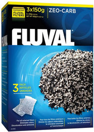 Fluval Zeo-Carb Aktivkohle & Ammoniak-Entferner - 3 x 150 g – Bild 1 von 7