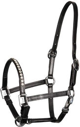 Produktbild von Fohlenhalfter aus Leder mit Kristall Harry's Horse