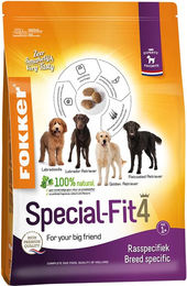 Produktbild von Fokker Dog Special-Fit 4 Trockenfutter mit Truthahn für Labradoodle, Labrador, Golden Retriever, Flat Coated - 2 x 13 kg
