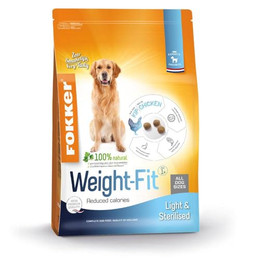 Produktbild von Fokker Weight-Fit Light / Sterilised Hundefutter - 13 kg