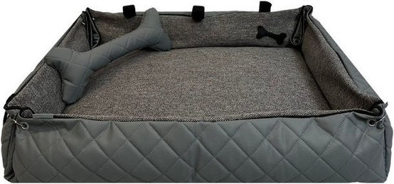 Produktbild von FORTISLINE Hundebett Oksana Fashion Größe L 100x70x20cm Grau