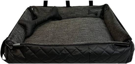 Produktbild von FORTISLINE Hundebett Oksana Fashion XL Dunkelgrau/Schwarz