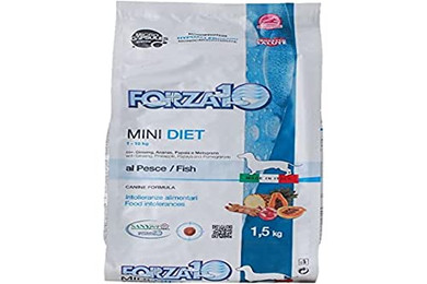 Produktbild von Forza 10 Mini Diet Trockenfisch Trockenfutter für kleine Hunde - 2 x 1,5 kg