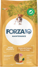 Produktbild von Forza10 Maintenance Mini Puppy Huhn mit Kartoffeln - 3 x 2 kg