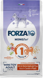 Produktbild von FORZA10 Mini & Toy Diet Pferd & Erbsen - 1,5 kg