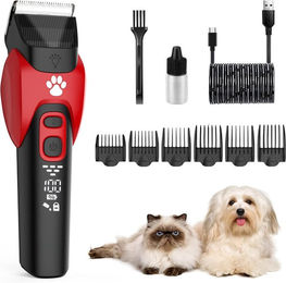 Produktbild von FOSMET Hundeschermaschine Elektrischer Profi-Tierhaarschneider für Hunde