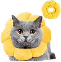 FOUORTUNATE-BEE Schutzkragen Weicher Katzenkragen gegen Lecken – Schutzkragen Katze 12–24 cm, Katzen Schutzkragen weich Anti-Leck Halskragen für Katze kleine Hunde – Bild 1 von 5