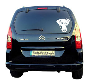 Produktbild von Foxterrier Glatthaar Kopf Wohnmobil Aufkleber  I Wandtattoo