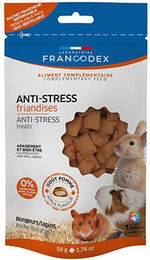Francodex Anti-Stress Treats Knaagdieren & Kaninchen - 50 g – Bild 1 von 2