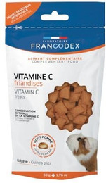 Produktbild von FRANCODEX Vitamin C Leckerbissen für Meerschweinchen 50 g