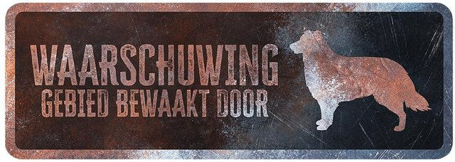 Produktbild von Französisches Collie-Warnschild D&D Home