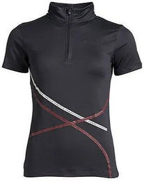 Produktbild von Frauen Trainingspolo 1/2 Reißverschluss Kingsland Paula