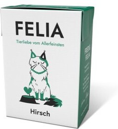 Produktbild von Fred & Felia FELIA Hirsch Nassfutter - 10 x 190 g