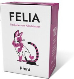 Produktbild von Fred & Felia FELIA Pferd Nassfutter - 10 x 190 g