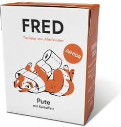 Produktbild von Fred & Felia FRED JUNIOR Pute mit Kartoffeln - 10 x 390 g