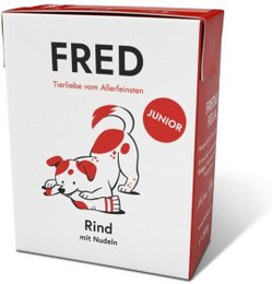 Produktbild von Fred & Felia FRED Junior Rind mit Nudeln - 10 x 390 g