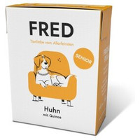 Produktbild von Fred & Felia FRED Senior Huhn Nassfutter - 10 x 390 g