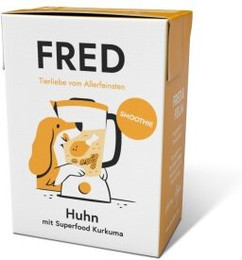 Produktbild von Fred & Felia FRED Smoothie Huhn mit Kurkuma - 10 x 200 g