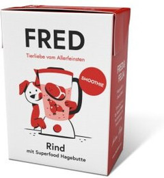 Produktbild von Fred & Felia FRED Smoothie Rind mit Hagebutte - 10 x 200 g