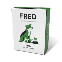 Produktbild von FRED Reh Hundefutter - 390 g