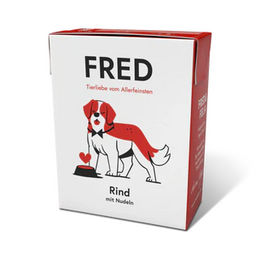 Produktbild von FRED Rind Hundefutter - 190 g