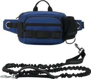 Produktbild von Freihändige Hundeleine, einziehbare Bungee-Leine mit Gürteltasche für das Hundetraining und Spaziergänge