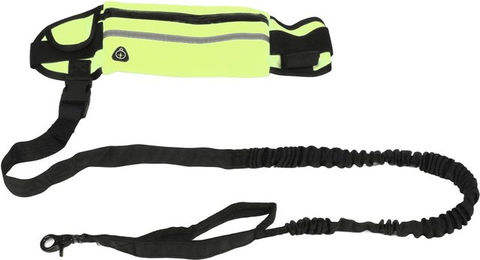 Produktbild von Freihändige Hundeleine mit stoßdämpfender Funktion und reflektierender Tasche