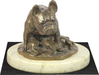Produktbild von French Bulldog Figurine braun