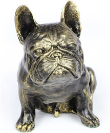 Produktbild von French Bulldog, Frenchie I - Hundestatue sitzend braun