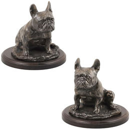 French Bulldog III - Hundestatue braun – Bild 1 von 6