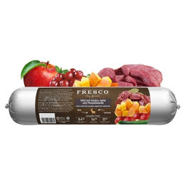 Produktbild von FRESCO BarfWurst Wild mit Kürbis, Apfel und Preiselbeeren 400 g