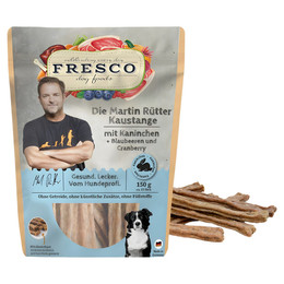 Produktbild von FRESCO Die Martin Rütter Kaustange mit Kaninchen, Blaubeeren und Cranberry 150 g