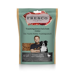 Produktbild von FRESCO Dog Martin Rütter Trainingsknöchelchen Ente - 150 g