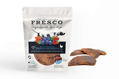 Produktbild von FRESCO Hähnchenfilets mit Blau- und Kranbeeren 100 g
