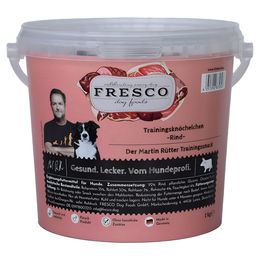 FRESCO Martin Rütter Trainingsknöchelchen Rind 1 kg Eimer – Bild 1 von 5